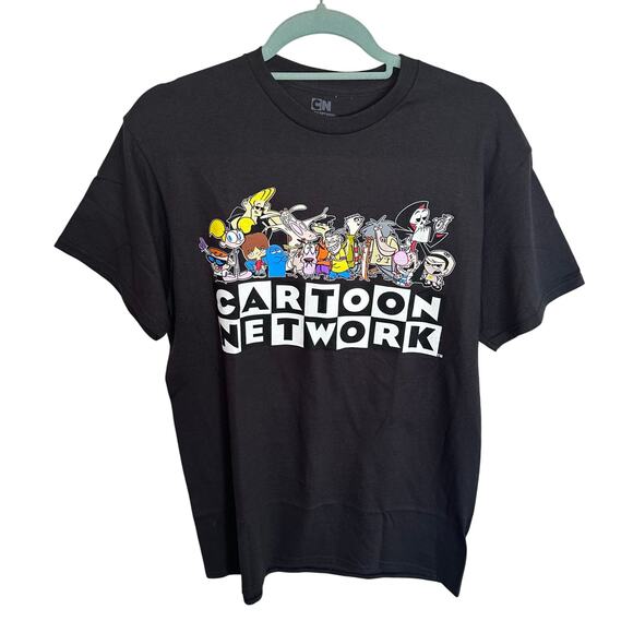 NWOT Mens cartoon network graphic black tshirt size medium - Picture 1 of 4